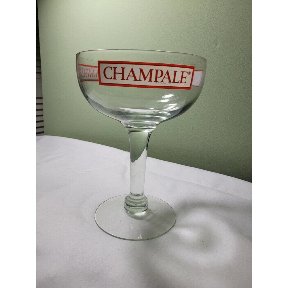 Champale Large Oversized Advertising Champagne Glass Promo